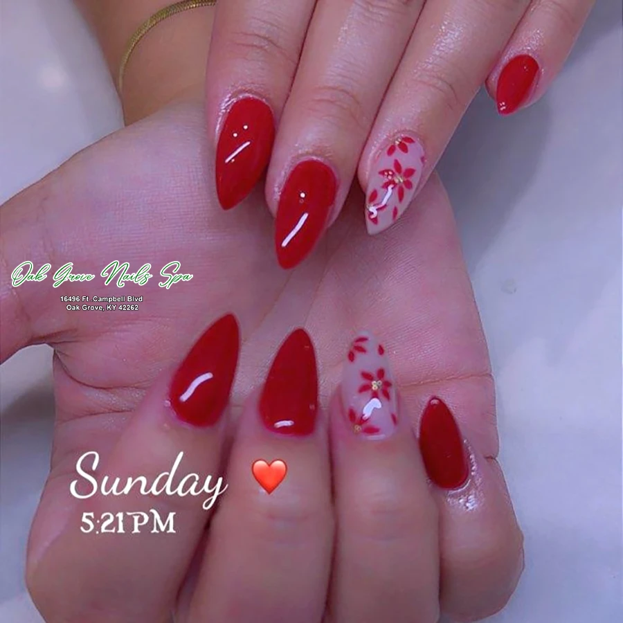 Ladies nails art